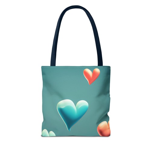 New Heartfelt Love Tote Bag, Perfect Gift, Valentine’s Day, Everyday Use - Picture 15 of 21