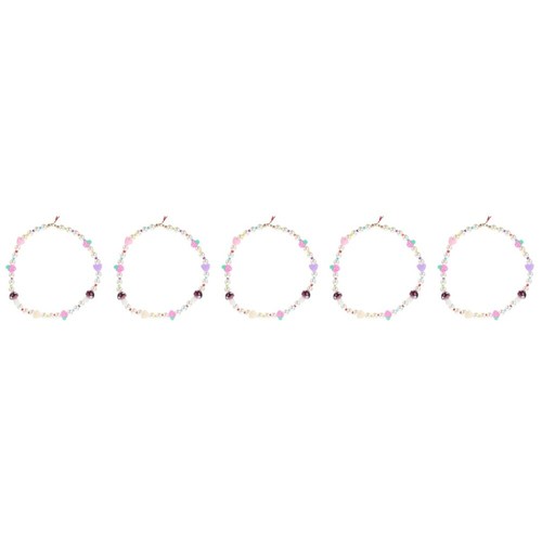 Set of 5 Imitation Pearl Mobile Phone Charm Unique Chains Cellphone Hanging - 第 9/12 張圖片