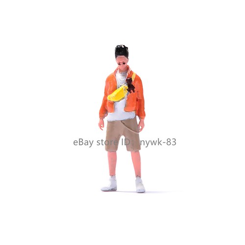 1/64 Painted/Unprinted Male/Female Model Action Figure Doll For Miniature Scenes - Picture 6 of 21