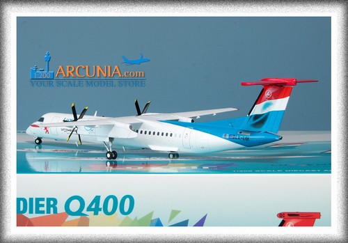 JC Wings 1:200 Luxair Bombardier DHC-8Q-400 "LX-LQI" XX20168 - Imagen 4 de 6