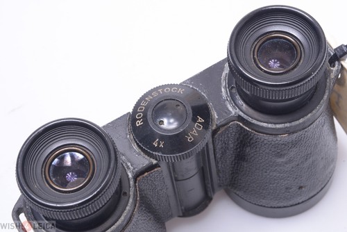 ✅ RODENSTOCK BINOCULARS COATED ANTIQUE OPERA GLASSES ADAR 4X VINTAGE SMALL *241 - Picture 3 of 5