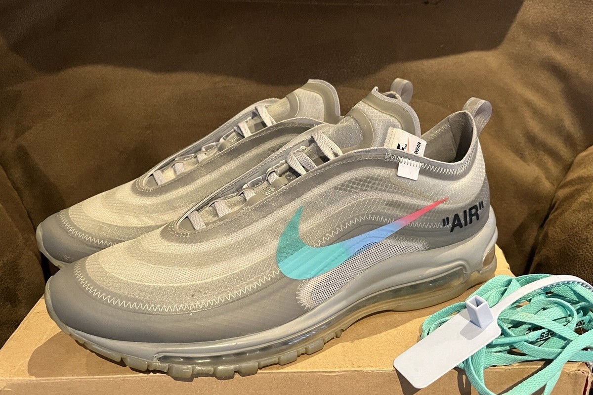 人気話題最新!Nike Air Max 97 Off-White Menta Off-White x Nike Air Max 97 'Menta' Original Box OG All