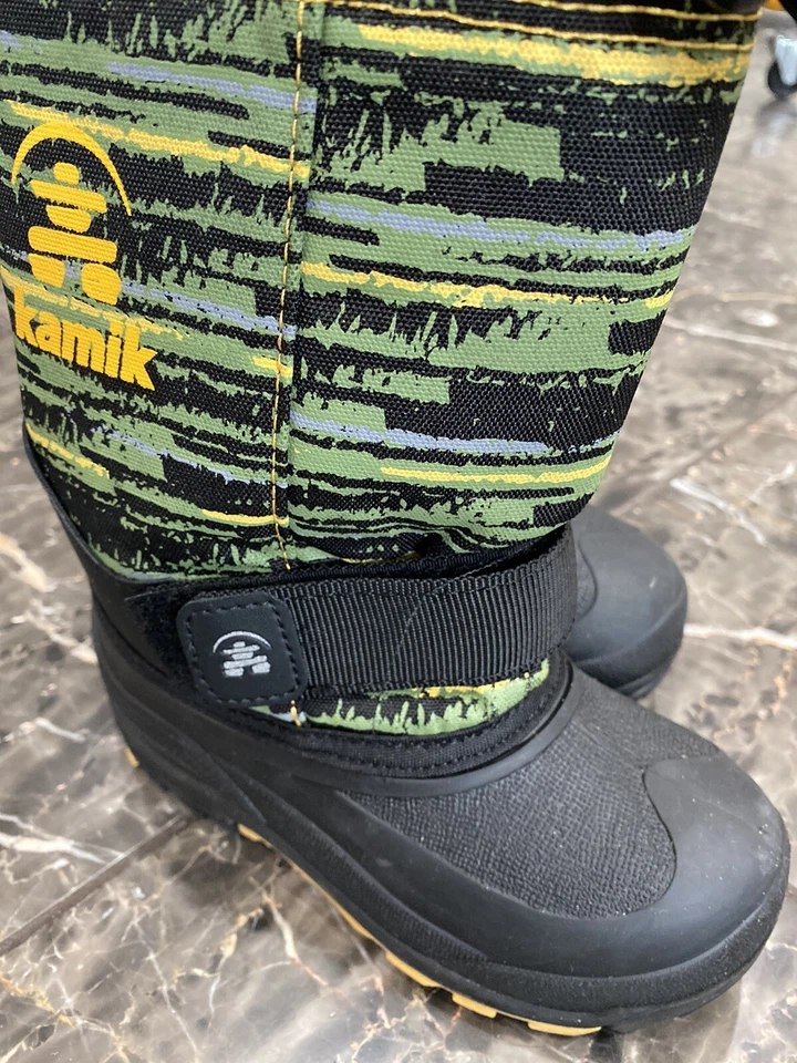 Botas de Invierno Kamik Unisex Rocket2 Nieve Oliva Talla 12 EUR30 Foto 4 de 4