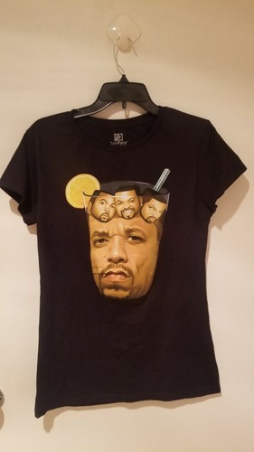 Vintage Ice T & Ice Cube Black T-Shirt Size: XL