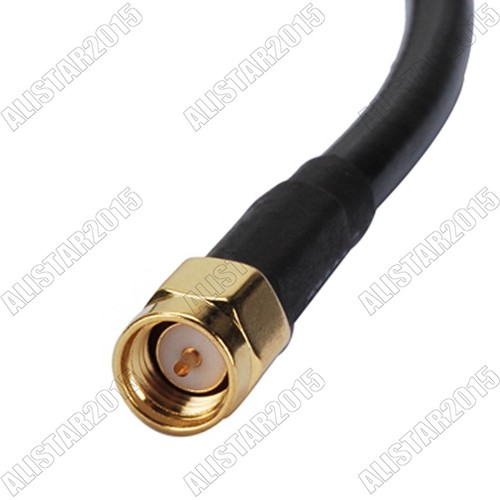 3FT RG58 UHF PL-259 Male Plug to SMA Male RF Pigtail Cable For Wifi Antenna 1M - Picture 2 of 3
