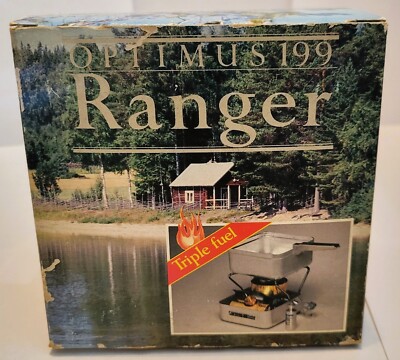 オプティマス 199 レンジャー OPTIMUS 199 Ranger 元箱付き Optimus 199 Ranger Triple Fuel Stove - Never Used 