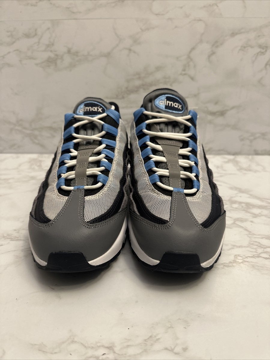 Nike Air Max 95 Low Cool Grey University Blue Men Size 7
