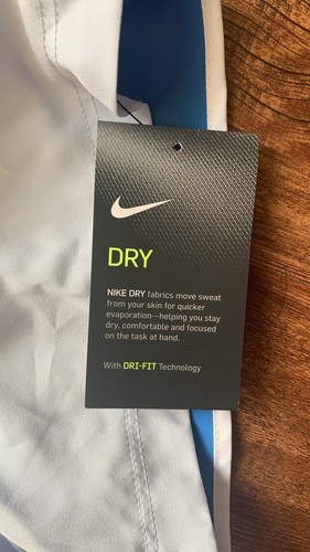 Nike Running Shorts 2-Tone Blue Athletic Size Small NWT - Picture 6 of 7