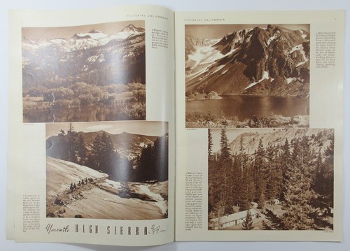 Yosemite Big Bear San Francisco Santa Monica CA Illustrated Magazine 1941 - Picture 4 of 12