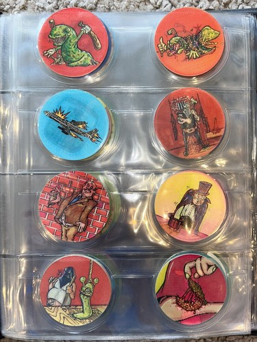 47 SLUGS POGS slugmaster pog / slammer MAGIC MOTION 1995 - Picture 3 of 13