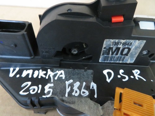 VAUXHALL MOKKA 2015 5DR HATCHBACK DRIVER SIDE REAR DOOR LOCK MECHANISM 13579548 - Bild 3 von 8