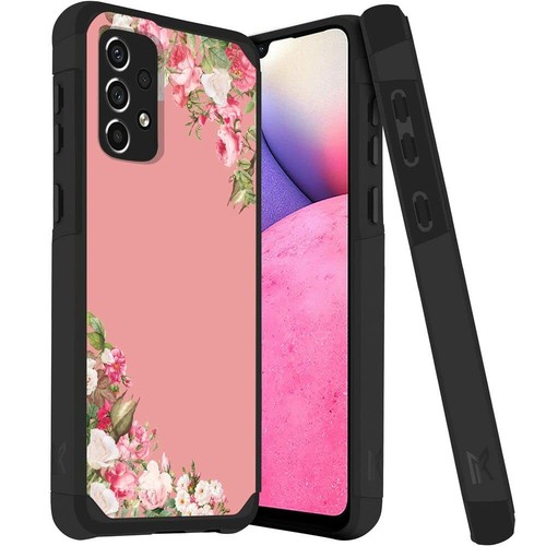 For Samsung Galaxy A33 5G Dual Layer Shockproof Case + Tempered Glass Cover x9 - Picture 7 of 27