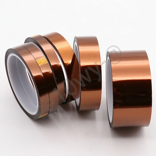 1 Roll 30mm High Temperature Polyimide Kapton Tape Adhesive Heat Resistant 33M - Picture 2 of 4