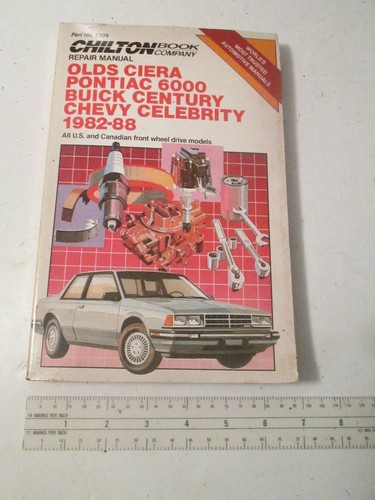 Auto Chiltons Olds Cierra Pontiac 6000 Buick Century Chevy Celebrity 1982-1988 - Picture 3 of 12