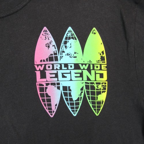 RGSTR Worldwide Legend Men’s XL Black Graphic Long Sleeve T-Shirt - Picture 2 of 10