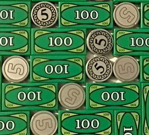 LEGO 6 Fliesen 1x2 mit 100 Bargeld (3069) oder 1x1 mit 5 Münzen (35380) Design wählbar - Bild 4 von 9