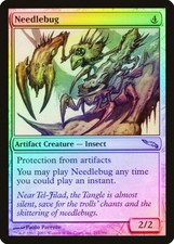 Needlebug FOIL Mirrodin NM Artifact Uncommon MAGIC THE GATHERING CARD ABUGames