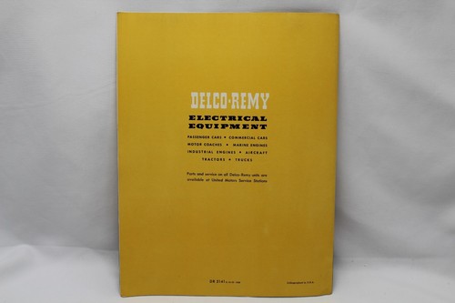 Delco Remy Better Ignition Booklet - Vintage DR-5141 8-18-50 - Foto 2 di 3
