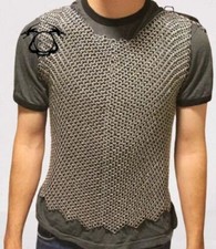 Silver Chainmail Shirt Sleeveless
