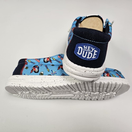 Zapatos Hey Dude Para Hombre Wally Americana Party Vista Azul/Multi ¡NUEVOS EN CAJA! 2025 - Imagen 3 de 3