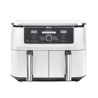 Ninja Foodi Air Fryer MAX Dual Zone White Refurbished AF400UK 9.5L eBay