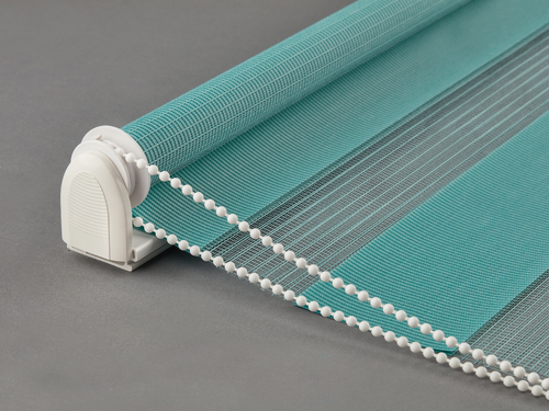 Doppelrollo Klemmfix Ohne Bohren DuoRollo Fensterrollo ↔ 30-140cm ↕ 230cm Türkis - Bild 3 von 19