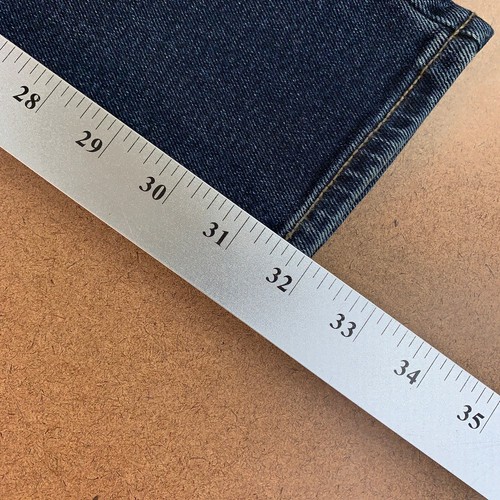 Old Navy Women's 6 Tall High Rise Ripped Dark-Wash Rockstar Super Skinny Jeans - Picture 8 of 9