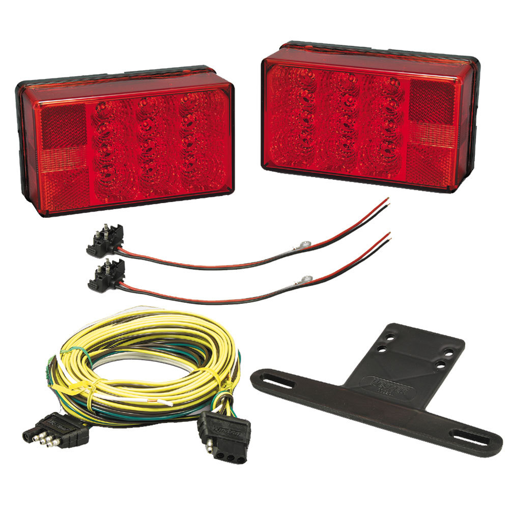 Wesbar 4 X 6 LED Luz de Remolque Kit Modelo 407560 Wesbar 4 X 6 LED Luz de Remolque Kit Modelo 407560