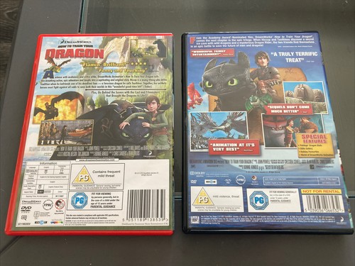 (8) How To Train Your Dragon 1 & 2 (DVD) - Picture 2 of 6