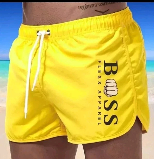 Mens Quick Dry Sports Shorts Size L Beach Running Jogging Training Short Pants