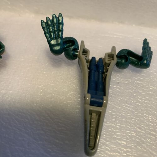 Transformers Beast Wars Fuzors : Basic Class "Terragator" 3 Parts Green Vtg - Picture 6 of 8