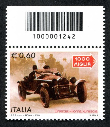 ITALIA 2008 e 2009 Francobolli con Codice a Barre MNH * Integri perfetti ! - Picture 22 of 61