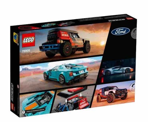 LEGO SPEED CHAMPIONS: Ford GT Heritage Edition and Bronco R Set 76905 RETIRED - Picture 1 of 4