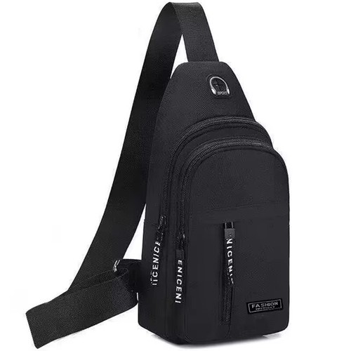Men Women Sling Bag Chest Fanny Packs Cross Body Travel Shoulder Backpack - Picture 11 of 13