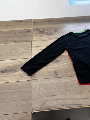 Super Mario Kids Pajama Top Size L(10/12) Ruining Mario Character Long Sleeve - Picture 13 of 13