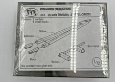 Verlinden Productions 314 US Navy Tow Bars & Wheel Chocks  (New & Sealed)