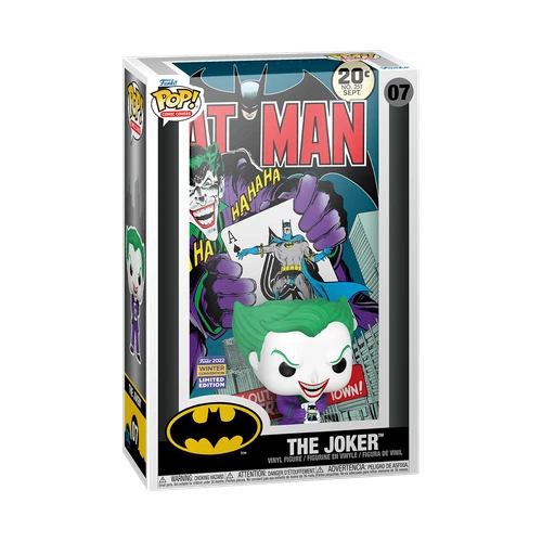 Funko Pop! Comic Book Cover with Case: The Joker (Winter Convention) (Exclusive)