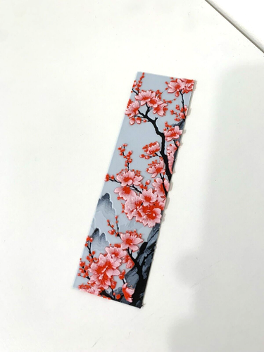 Cherry Blossom Bookmark - 3D Printed, Flower Bookmark, Bookmark, Floral Bookmark - Picture 5 of 6