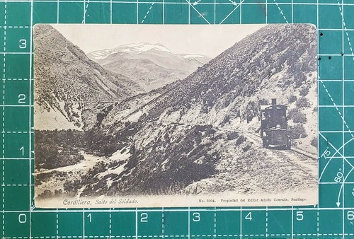 Cordillera, Salto del Solado - Chile ~ Posted Post Card - 2/11/1927 - Picture 12 of 12