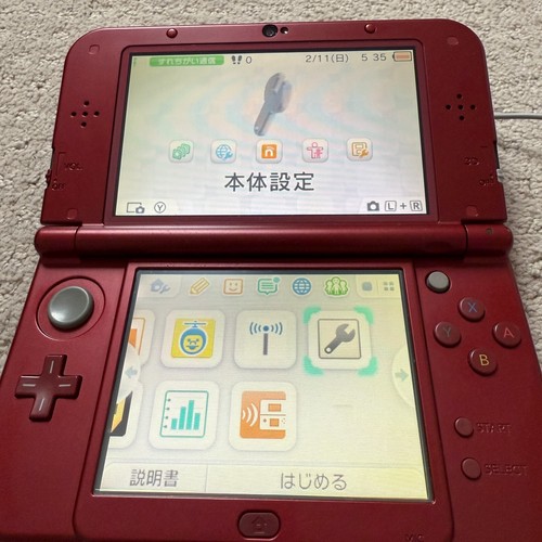 Nintendo New 3DS LL XL Console Various colors Used RANK A/B Japanese - Picture 7 of 33