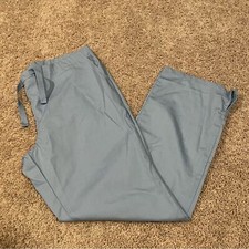 HPI nurse scrubs blue sz medium inseam 29