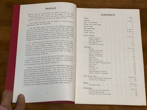 1946/47/48 JAGUAR Owners Manual 2.5L & 3.5L MODELS INSTRUCTION BOOK - Bild 4 von 17