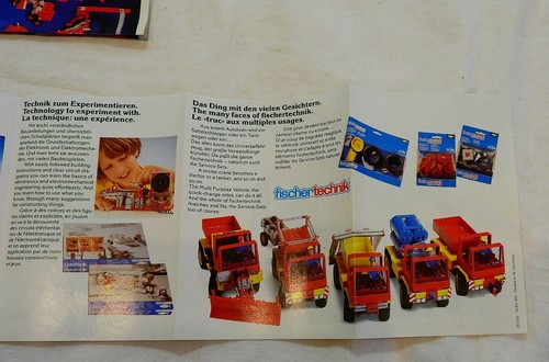 Fischer Technik - 3 Prospekte - 1 Poster - Katalog - mit Preisliste (A69a) - Picture 6 of 12