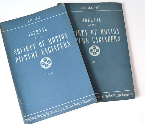 SMPE Journal Of The Society Of Motion Picture Engineers July 1947 VOL 48, 49 - Picture 2 of 2