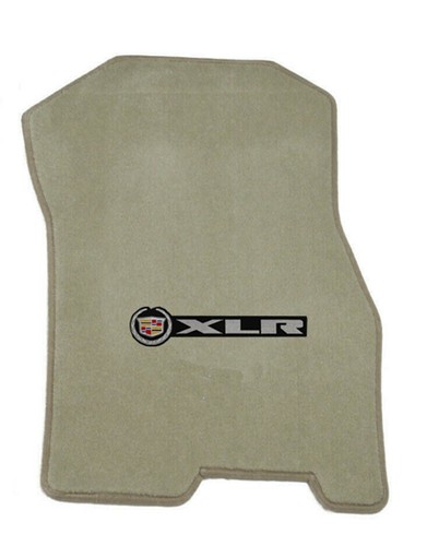 NEW! Carpet Floor Mats 2004 - 2007 Cadillac XLR with Crest XLR Logo Light Shale - Picture 7 of 12