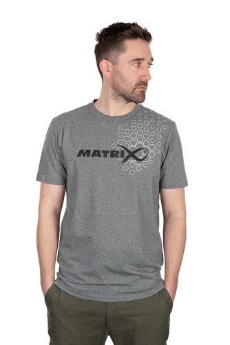 Camiseta Matrix Grande Logo Gris Marl Ropa de Pesca Camisas *Todas las Tallas* - Imagen 7 de 11