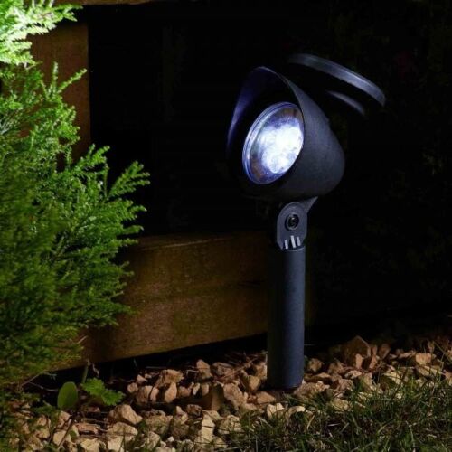 4pc Solar LED Spotlight Stake Patio Pathway Large Lighting Garden Outdoor Adjust - Picture 10 of 24