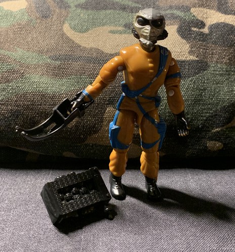 FRAG-VIPER (V1) G.I. JOE 1989 ~ Vintage Action Figure ~ Backpack & Throwing Tool - Picture 1 of 4