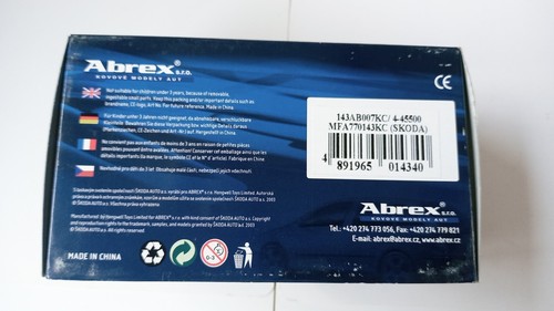 ABREX ABREX-0143AB007KC DIECAST 1/43 SKODA ROOMSTER - Imagen 4 de 16
