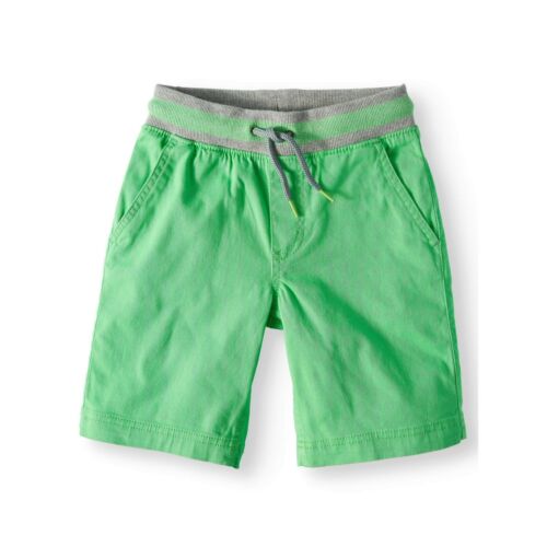 Neu mit Etikett Jungen Rippentaille Anziehshorts in grün - Größe XL (14/16)